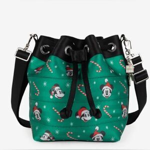HARVEY's seatbelt  bag  Disney Medium Park Hopper Mickey  Minnie Christmas tote